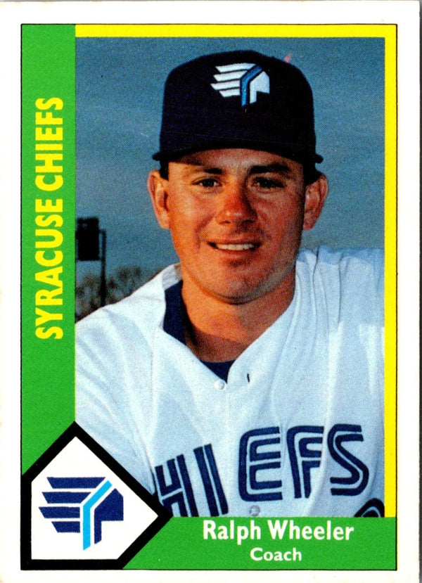 1990 CMC Syracuse Chiefs Rocket Wheeler #28