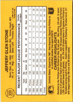 1987 Donruss Jeff Stone #309