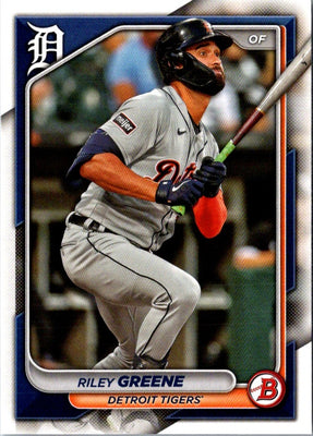 2024 Bowman Green Pattern Riley Greene #16