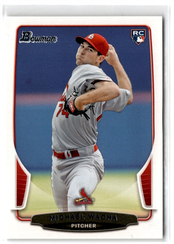 2013 Bowman Draft Picks & Prospects Michael Wacha #21 Rookie