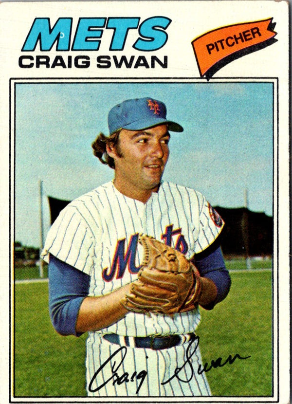 1977 Topps Craig Swan #94