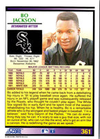 1992 Score Bo Jackson #361