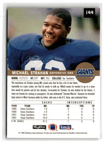 1993 SkyBox Premium Michael Strahan #144 Rookie