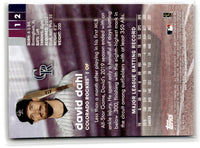 2020 Topps On-Demand Set 8 - MLB The Show David Dahl #4