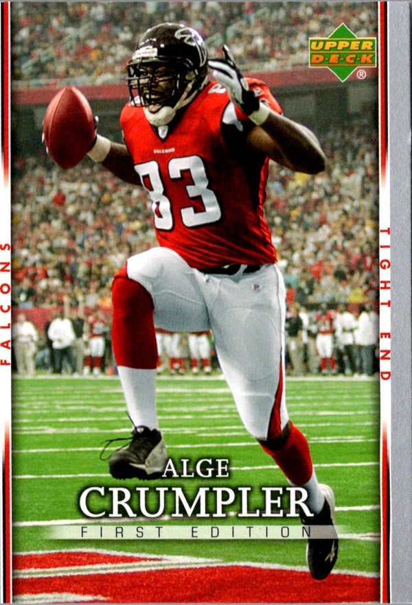 2007 Upper Deck First Edition Alge Crumpler #6