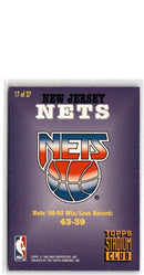 1993 Stadium Club Super Teams Members Only New Jersey Nets