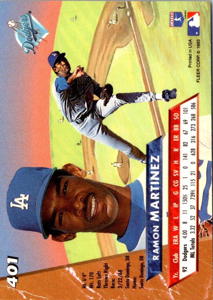 1993 Ultra Ramon Martinez
