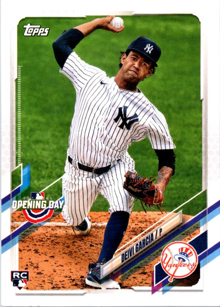 2021 Topps Opening Day Deivi Garcia