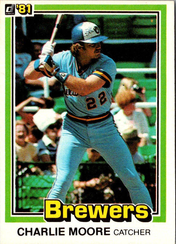 1981 Donruss Charlie Moore #324