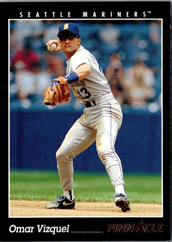 1993 Pinnacle Omar Vizquel #95