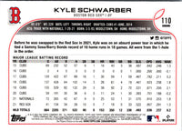 2022 Topps Chrome Kyle Schwarber #110