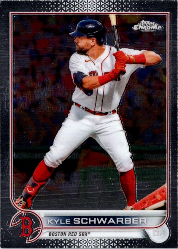 2022 Topps Chrome Kyle Schwarber #110