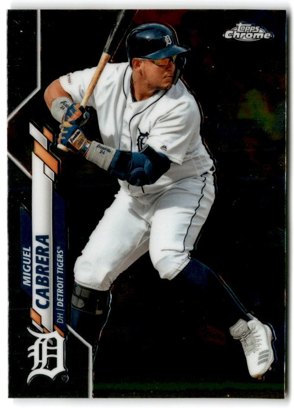 2020 Topps Chrome Miguel Cabrera #6