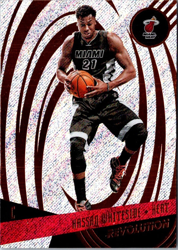 2017 Panini Contenders Front Row Hassan Whiteside #21