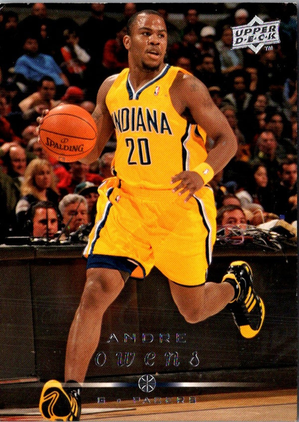 2008 Upper Deck Andre Owens #66