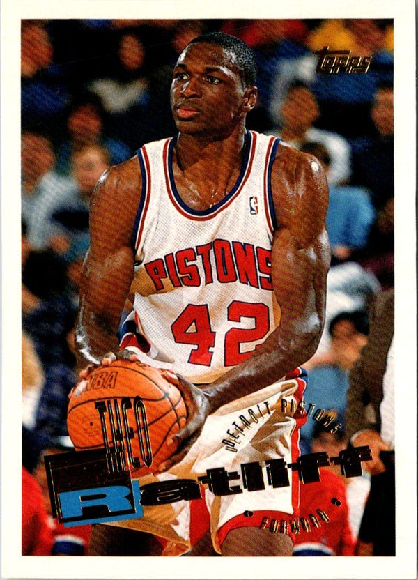 1995 Topps Theo Ratliff #210 Rookie