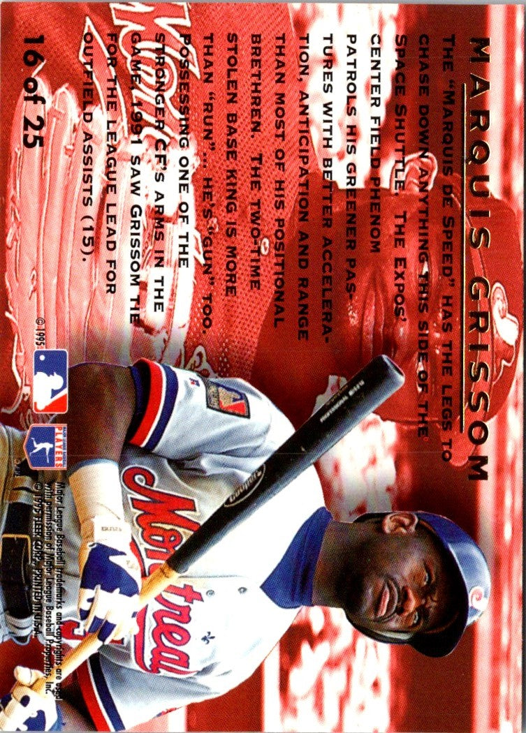 1995 Stadium Club Super Skills Marquis Grissom