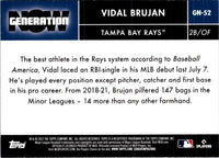 2022 Topps Generation Now Vidal Brujan #GN-52
