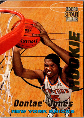 1996 Stadium Club I Dontae' Jones #R18