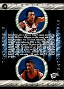1997 Press Pass Double Threat Blue Tony Battie/Antonio McDyess