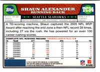 2008 Topps Chrome Shaun Alexander #TC34