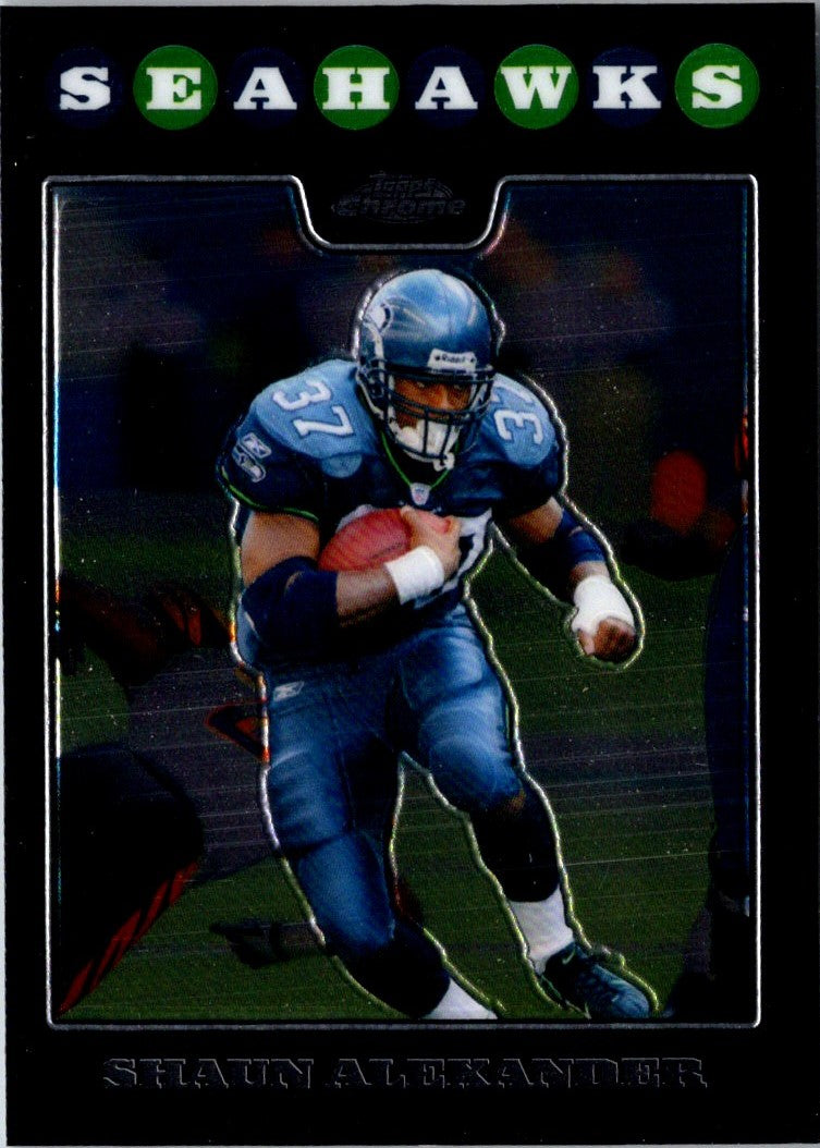 2008 Topps Chrome Shaun Alexander