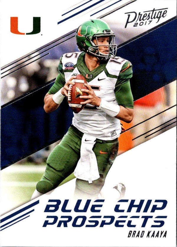 2017 Panini Prestige Blue Chip Prospects Brad Kaaya #5