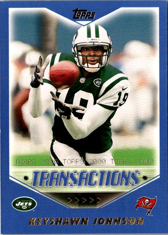 2000 Topps Keyshawn Johnson #287