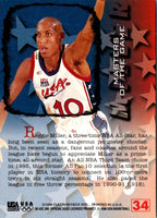1996 Fleer USA Reggie Miller #34