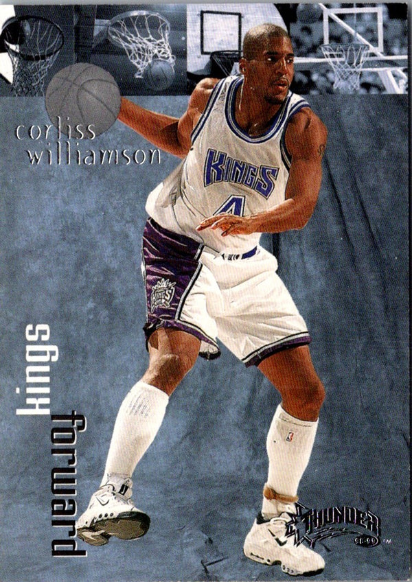 1998 SkyBox Thunder Corliss Williamson #8