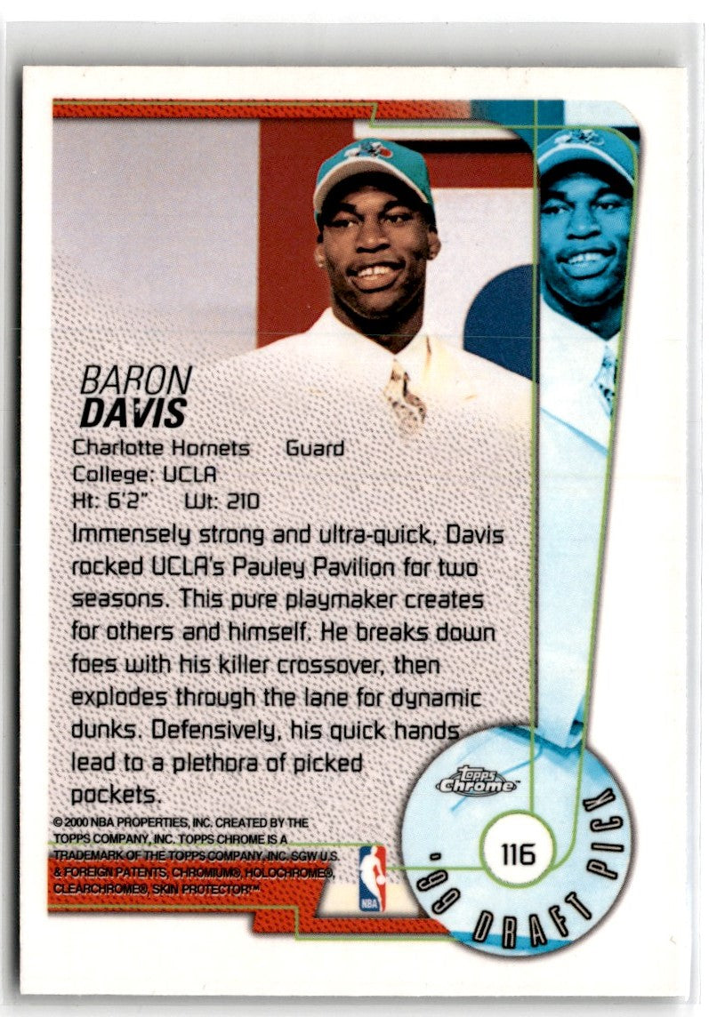 1999 Topps Baron Davis