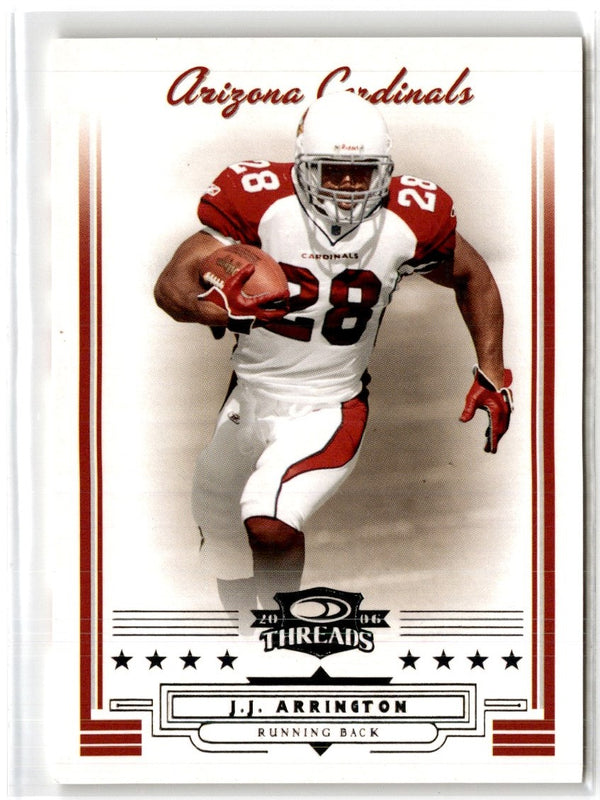 2006 Donruss Threads J.J. Arrington #130 222/250