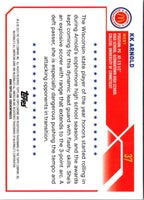 2023 Topps Chrome McDonald's All American McDonaldâ€™s Games Logo KK Arnold #37