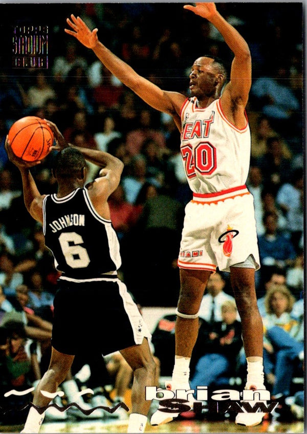 1993 Stadium Club Super Teams NBA Finals Brian Shaw #134