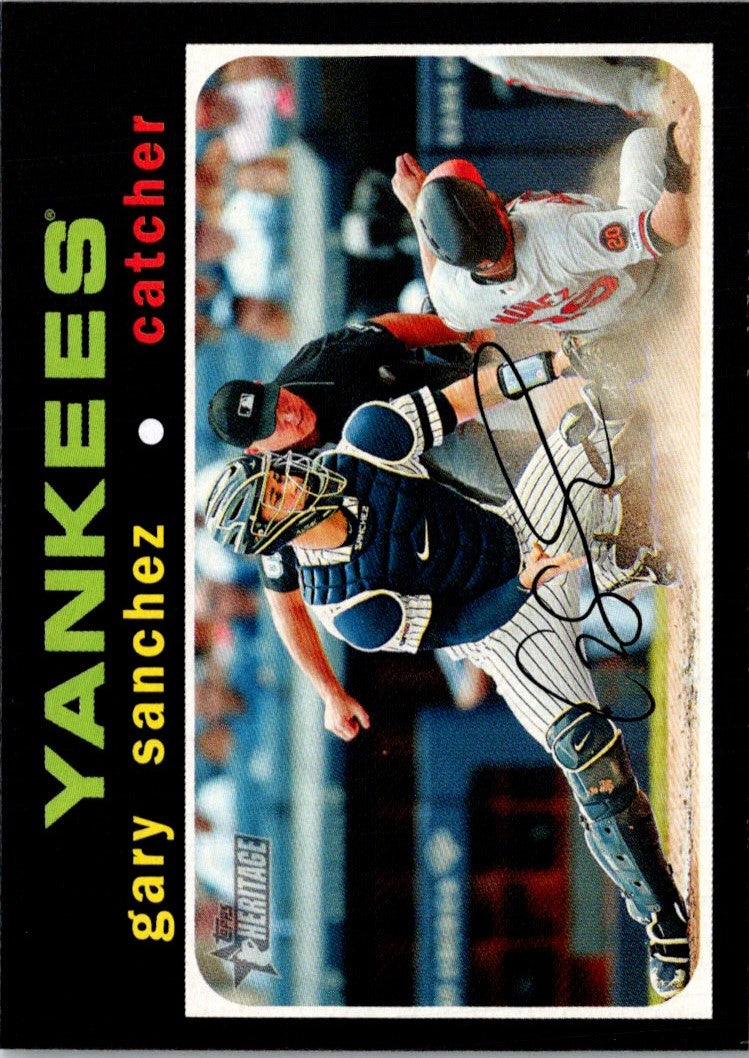 2020 Topps Heritage Gary Sanchez