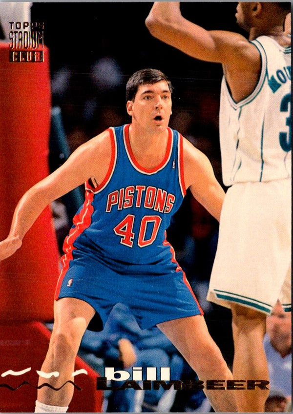 1993 Stadium Club Bill Laimbeer #131
