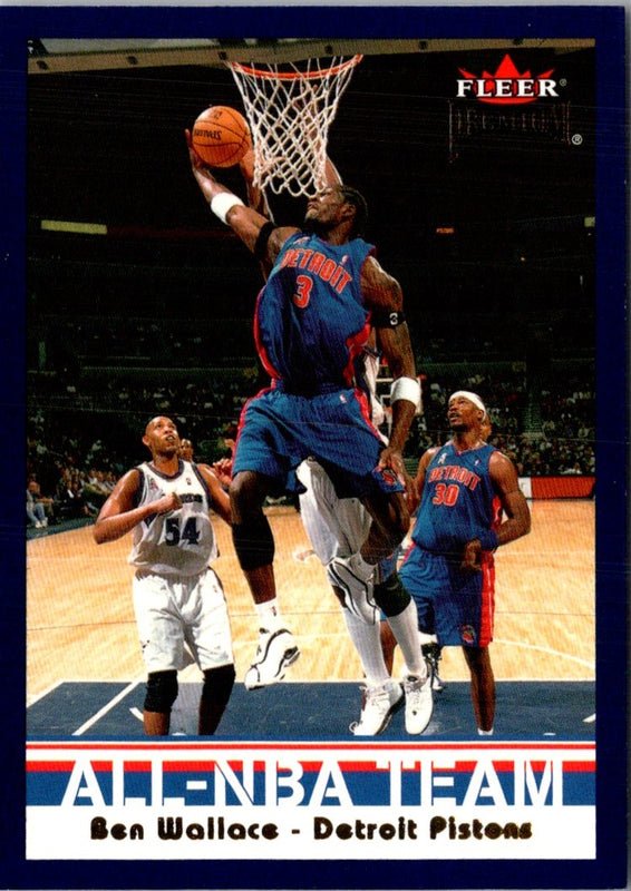 2002 Fleer Ben Wallace #11