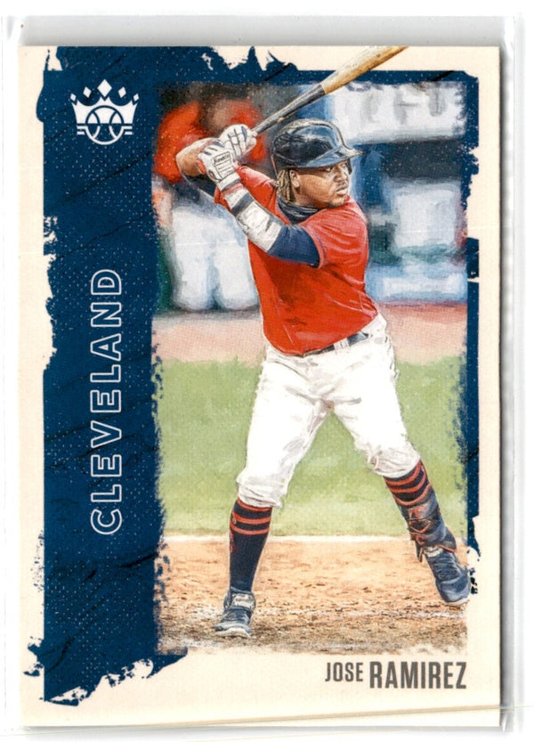 2021 Panini Diamond Kings Blue Jose Ramirez #79