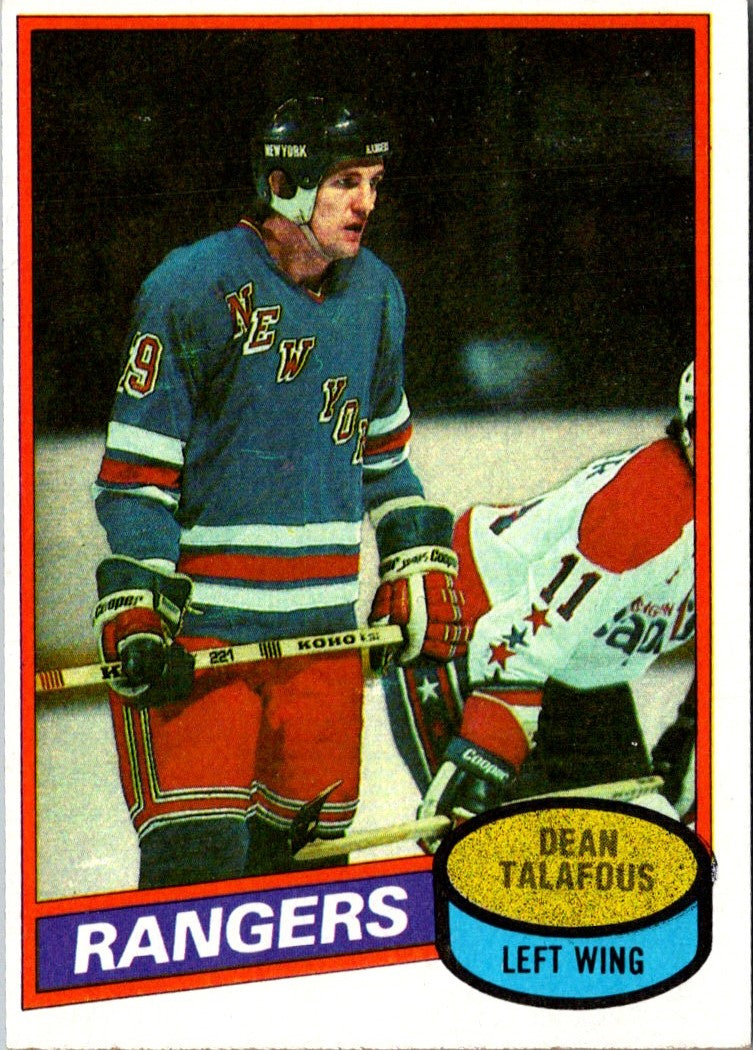 1980 Topps Dean Talafous