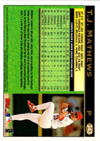 1997 Topps T.J. Mathews #343