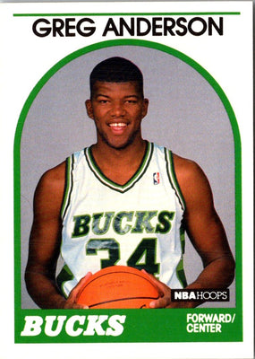 1989 Hoops Greg Anderson #342