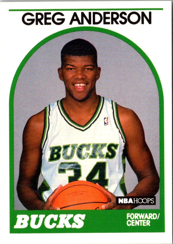 1989 Hoops Greg Anderson #342