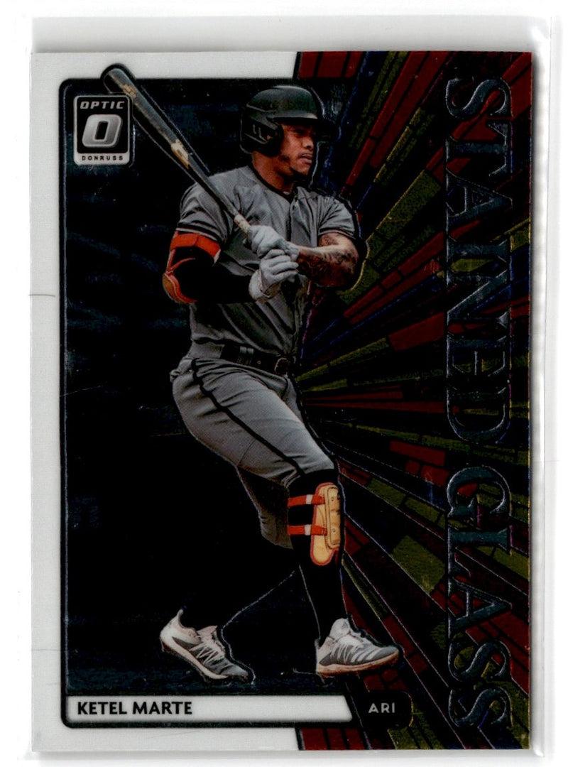 2020 Donruss Optic Stained Glass Ketel Marte