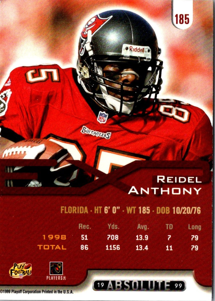 1999 Playoff Absolute EXP Reidel Anthony