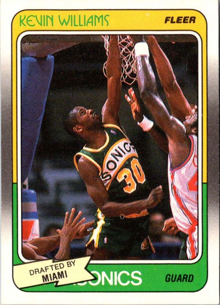 1988 Fleer Kevin Williams