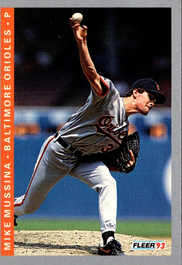 1993 Fleer Mike Mussina #172