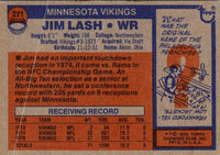 1976 Topps Jim Lash #271 Rookie