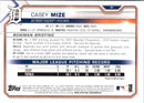 2021 Bowman Casey Mize