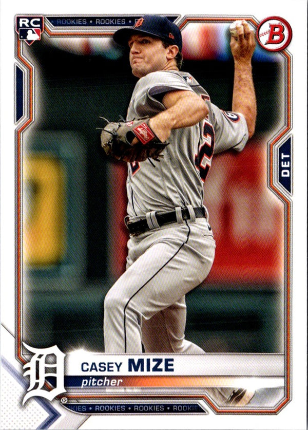 2021 Bowman Casey Mize #31 Rookie