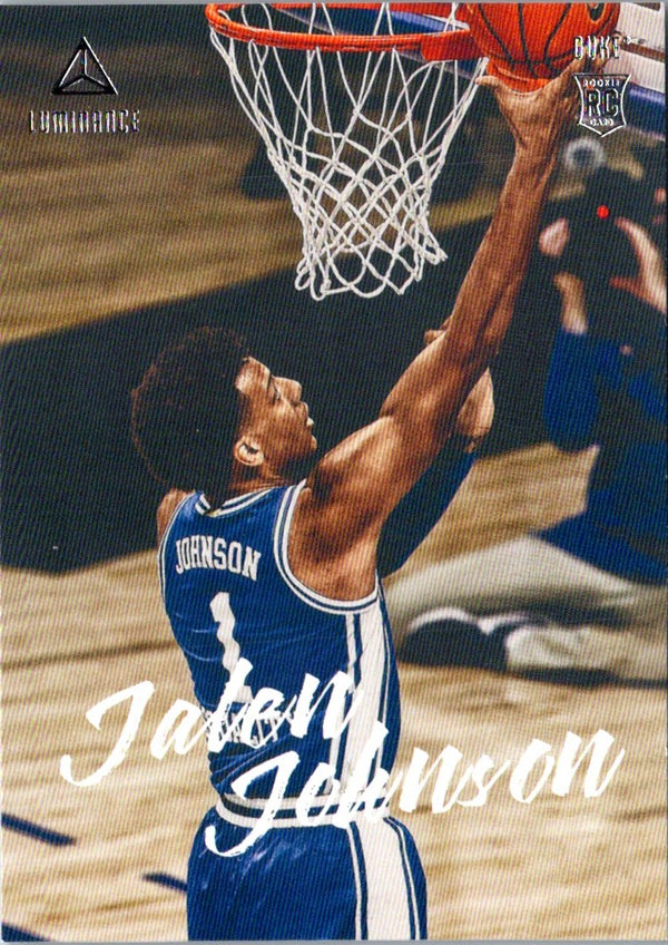 2021 Panini Chronicles Draft Picks Jalen Johnson #88